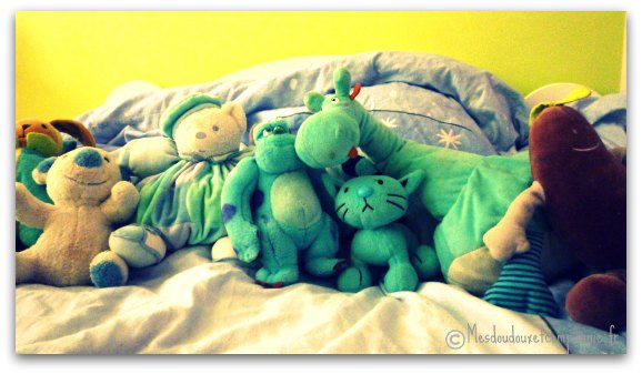 doudoux bleus