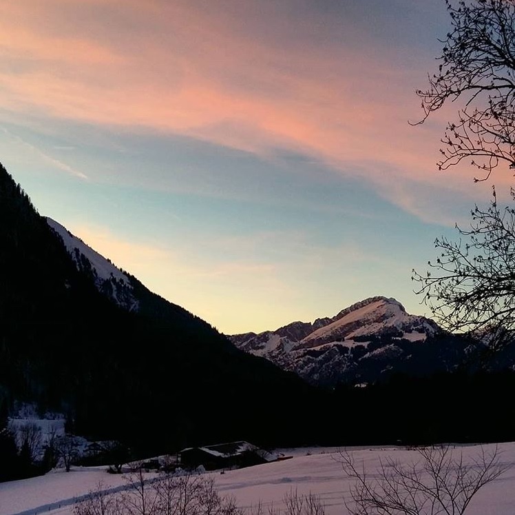 coucher soleil montagne chatel semaine 6 et 7 2019