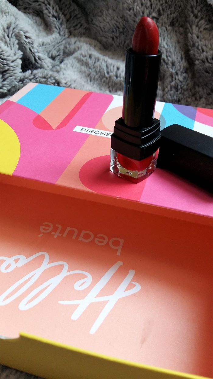 rouge a levres seek birchbox avril 2019